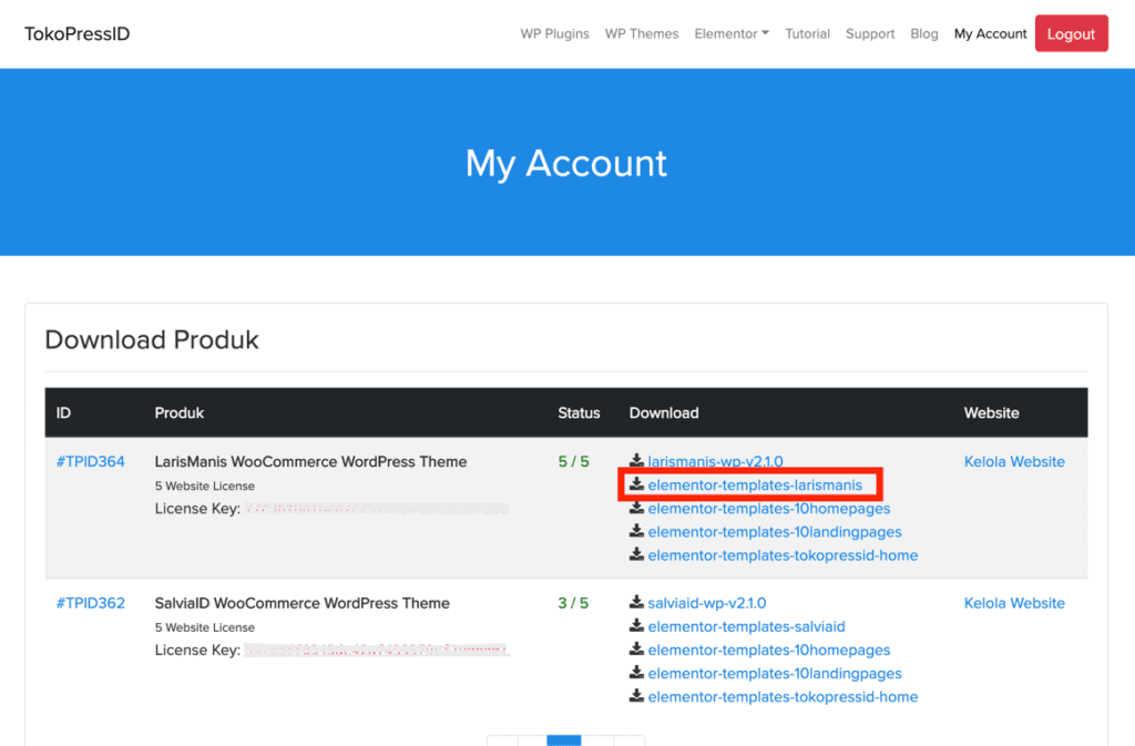 Using Elementor Json File to Page Artistudio