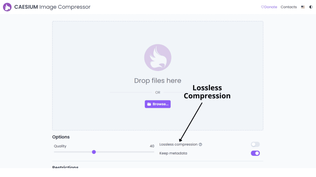 Caesium Lossless Compression