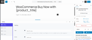 Buy now with product title text setting