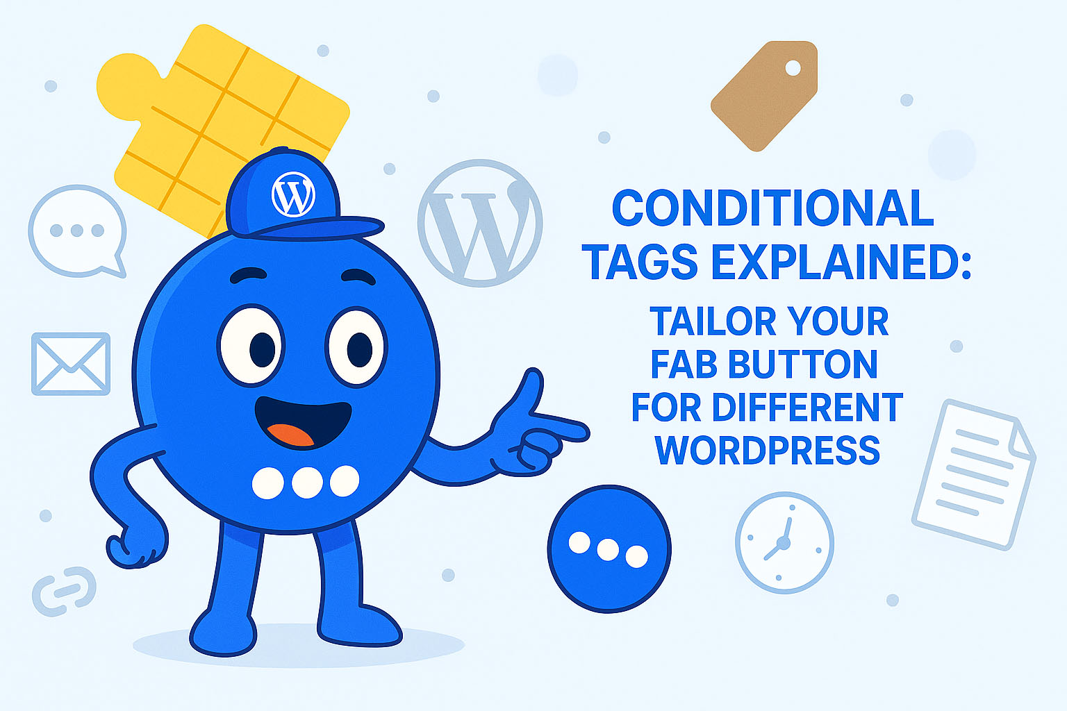Conditional Tags Explained: Tailor Your FAB Button for Different WordPress Pages
