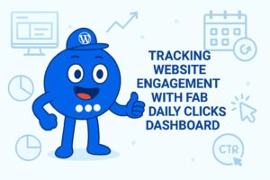 Tracking Website Engagement with FAB’s Daily Clicks Dashboard