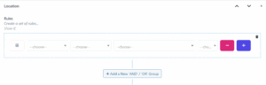 add to cart with product title location rules