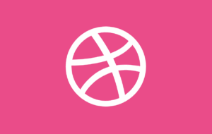 Dribbble Button