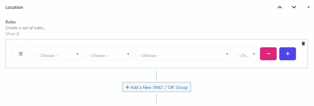 FAB Google Drive Button Location Rules