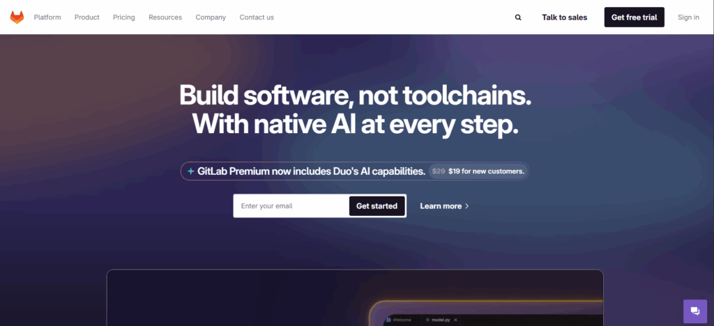 GitLab Website