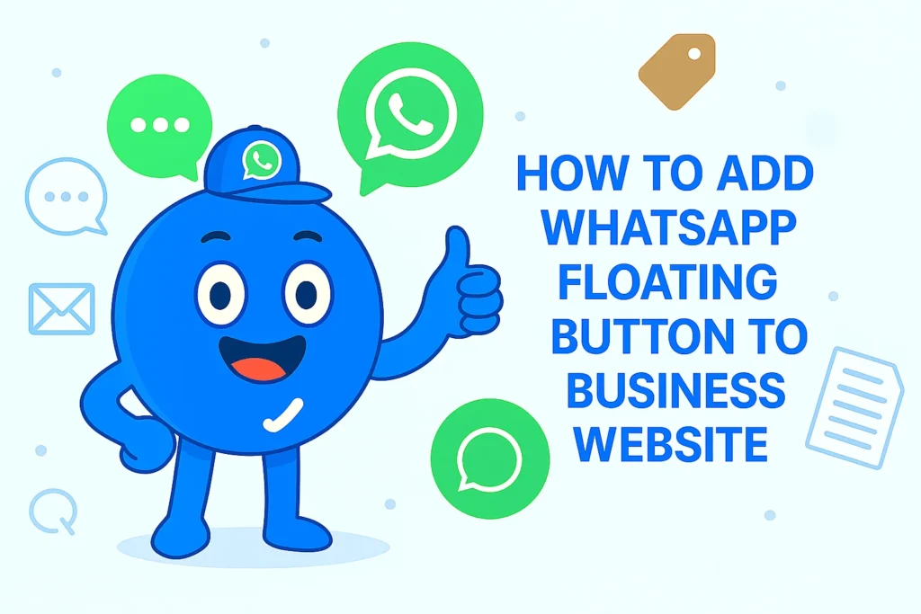 How to Add WhatsApp Floating Button to Business Website