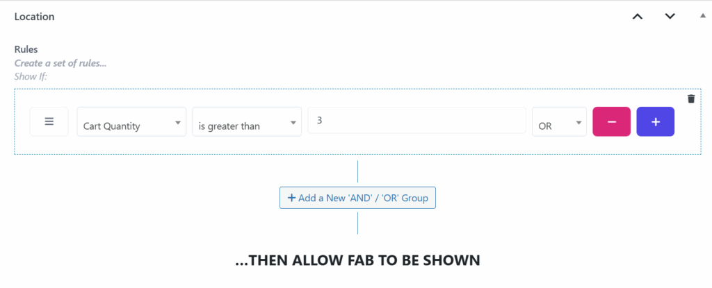 Apply Coupon Cart Quantity Location Rules Setting