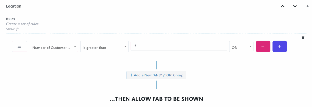 Apply Coupon by Number of Customer Orders Location Rules Setting